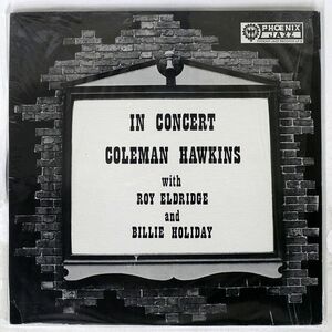 米 COLEMAN HAWKINS/IN CONCERT/PHOENIX JAZZ LP8 LP