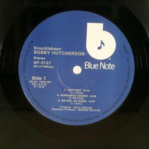 ボビー・ハッチャーソン/ナックルビーン/BLUE NOTE GP3137 LPの画像2
