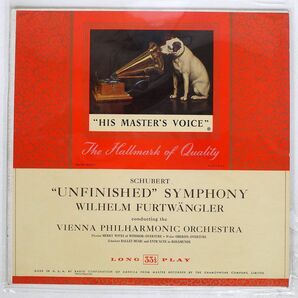 米 フルトヴェングラー/シューベルト：交響曲第8番(第7番) 『未完成』/RCA VICTOR LHMV1020 LPの画像1