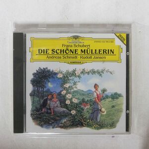 ANDREAS SCHMIDT, RUDOLF JANSEN/FRANZ SCHUBERT: DIE SCHONE MULLERIN D 795/DEUTSCHE GRAMMOPHON 435 789-2 CD □