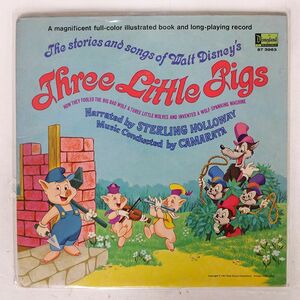 米 STERLING HOLLOWAY/STORIES AND SONGS OF WALT DISNEY’S THREE LITTLE PIGS (HOW THEY FOOLED THE BIG BAD WOLF & THREE LITTLE WOLVES