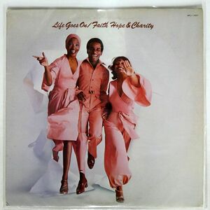 米 FAITH HOPE & CHARITY/LIFE GOES ON/RCA APL11827 LP