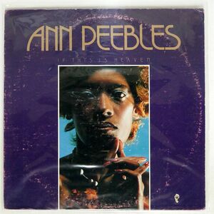 米 ANN PEEBLES/IF THIS IS HEAVEN/HI HLP6002 LP