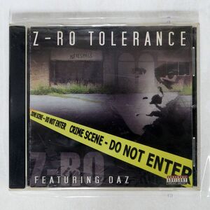 Z-RO FEATURING DA/Z-RO TOLERANCE/KMJ RECORDS 6888 CD □