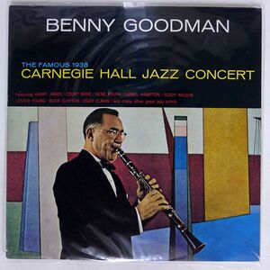 BENNY GOODMAN/CARNEGIE HALL JAZZ CONCERT/CBS/SONY 36AP1502 LP