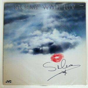 SALENA JONES/STORMY WITH LUV/JVC VIJ6304 LP