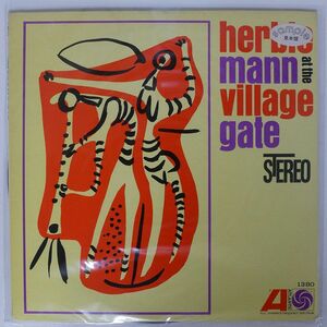 見本盤 HERBIE MANN/AT THE VILLAGE GATE/ATLANTIC P7515A LP