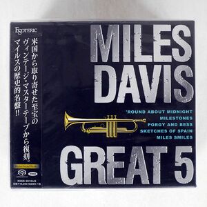 SACD エソテリック マイルス・デイビス/GREAT 5/ESOTERIC ESSS-90154 CD