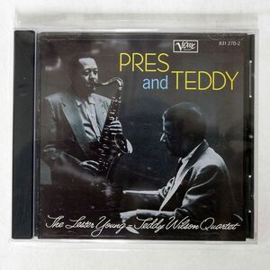 LESTER YOUNG-TEDDY WILSON QUARTET/PRES AND TEDDY/VERVE 831 270-2 CD □