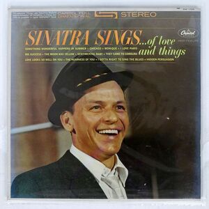 米 FRANK SINATRA/SINATRA SINGS... OF LOVE AND THINGS/CAPITOL SW1729 LP