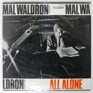 MAL WALDRON/ALL ALONE/GLOBE MJ7114 LP