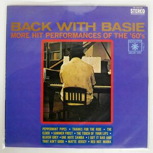 COUNT BASIE & HIS ORCHESTRA/BACK WITH/ROULETTE YW7550RO LP
