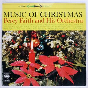 米 PERCY FAITH AND HIS ORCHESTRA/MUSIC OF CHRISTMAS/COLUMBIA 3C38302 LP