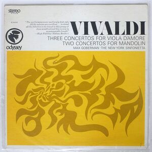 米 VIVALDI/THREE CONCERTOS FOR VIOLA D’AMORE / TWO CONCERTOS FOR MANDOLIN/ODYSSEY 32160137 LP