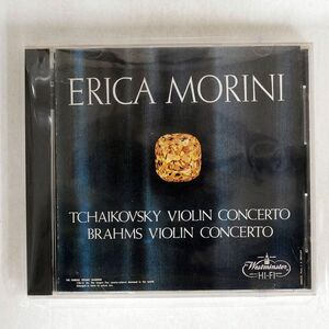 ERICA MORINI/TCHAIKOVSKY, BRAHMS: VIOLIN CONCERTO/MCA 38KX13 CD □