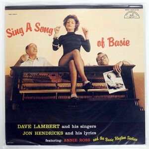 DAVE LAMBERT SINGERS WITH ANNIE ROSS & JON HENDRICKS AND THE COUNT BASIE RHYTHM SECTION/SING A SONG OF BASIE/ABC YW8518AB LP