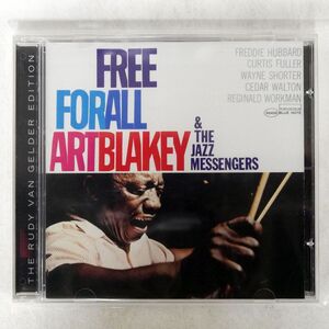 ART BLAKEY & THE JAZZ MESSENGERS/FREE FOR ALL/BLUE NOTE 7243 5 92426 2 0 CD □