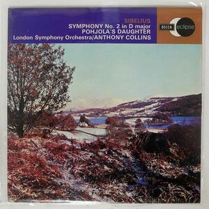 英 COLLINS/SIBERIUS : SYMPHONY NO. 2 IN D MAJOR - POHJOLA’S DAUGHTER/DECCA ECLIPSE ECS582 LP