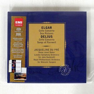 SACD JACQUELINE DU PRE/ELGAR CELLO CONCERTO/EMI CLASSICS 5099995590523 CD