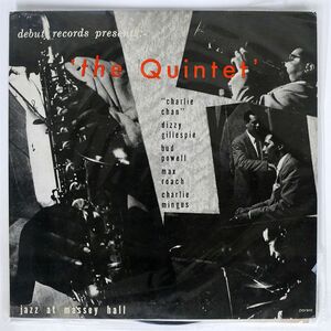 QUINTET/JAZZ AT MASSEY HALL/DEBUT VIJ5001 LP