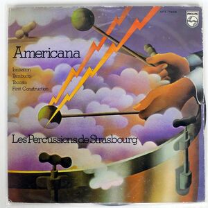 LES PERCUSSIONS DE STRASBOURG/AMERICANA/PHILIPS SFX7898 LP
