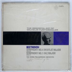 赤盤 FURTWANGLER/BEETHOVEN: SYMPHONY NO.4IN B FLAT MAJOR,OP.60/ANGEL AA8261 LP