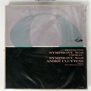 ANDRE CLUYTENS/BEETHOVEN SYMPHONY NO.9 &quot;CHORAL&quot; / SYMOHONY NO.8 ANDRE CLUYTENS/ANGEL HC1032 LP