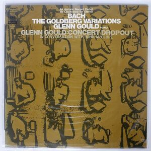 グレン・グールド/BACH: THE GOLDBERG VARIATIONS / GLENN GOULD CONCERT DROPOUT/CBS/SONY SONC10037 LP