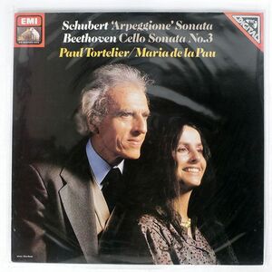 英 PAUL TORTELIER/SCHUBERT : SONATE "ARPEGGIONE", CELLO SONATA NO. 3 IN A, OP. 69/HIS MASTER’S VOICE ASD4075 LP