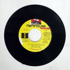 BUJU BANTON/UP CLOSE AND PERSONAL/PENTHOUSE NONE 7 □