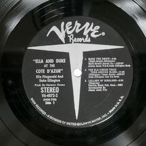 ELLA FITZGERALD/ELLA & DUKE AT THE CTE D’AZUR/VERVE V640722 LP_画像2