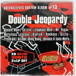 英 VA(BEENIE MAN 他)/DOUBLE JEOPARDY/GREENSLEEVES GRELD713 LP