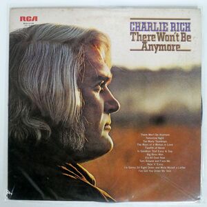 CHARLIE RICH/THERE WON’T BE ANYMORE/RCA RCA5139 LP