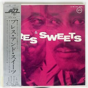 帯付き VA/PRES AND SWEETS/VERVE MV1144 LP