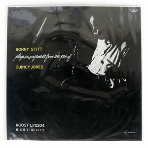 SONNY STITT/PLAYS ARRANGEMENTS FROM THE PEN OF QUINCY JONES/ROYAL ROOST YW7804RO LP