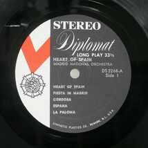 米 MADRID NATIONAL ORCHESTRA/DYNAMIC SOUND OF SPAIN/DIPLOMAT DS2268 LP_画像2