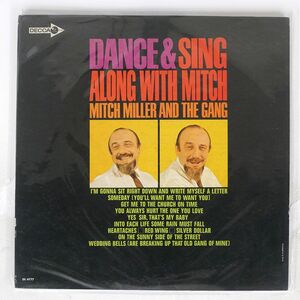 米 MITCH MILLER AND THE GANG/DANCE & SING ALONG WITH/DECCA DL4777 LP