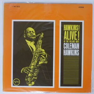 COLEMAN HAWKINS/ALIVE AT THE VILLAGE GATE/VERVE MV2072 LP