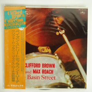 帯付き CLIFFORD BROWN AND MAX ROACH/AT BASIN STREET/MERCURY 15PJ2013 LP