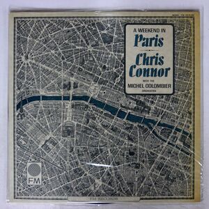 CHRIS CONNOR/A WEEKEND IN PARIS/NIPPON COLUMBIA YW7818RO LP