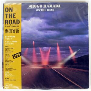 帯付き 浜田省吾/ON THE ROAD/CBS / SONY 32AH1410 LP