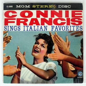 CONNIE FRANCIS/SINGS ITALIAN FAVORITES/MGM YS5008 LP