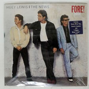 米 HUEY LEWIS & THE NEWS/FORE/CHRYSALIS OV41534 LP