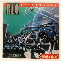 米 REO SPEEDWAGON/WHEELS ARE TURNIN’/EPIC QE39593 LP_画像1