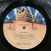 米 CHRIS MONTAN/ANY MINUTE NOW/20TH CENTURY T620 LP_画像2