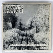 ACOUSTIC GRINDER / TURMOIL/IF YOU FEEL RIGHT YOU HAVE TO DO IT: SUICIDE / GREATEST SHITS/GRINDING MADNESS GM007 7 □_画像1