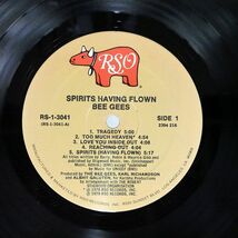 米 BEE GEES/SPIRITS HAVING FLOWN/RSO RS13041 LP_画像2