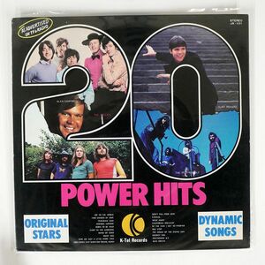 VA/20 POWER HITS/K-TEL JA101 LP