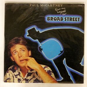 PAUL MCCARTNEY/BROAD STREET/EMI EPS91094 LP