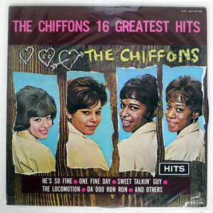 CHIFFONS/16 GREATEST HITS/VICTOR VIP4019 LP